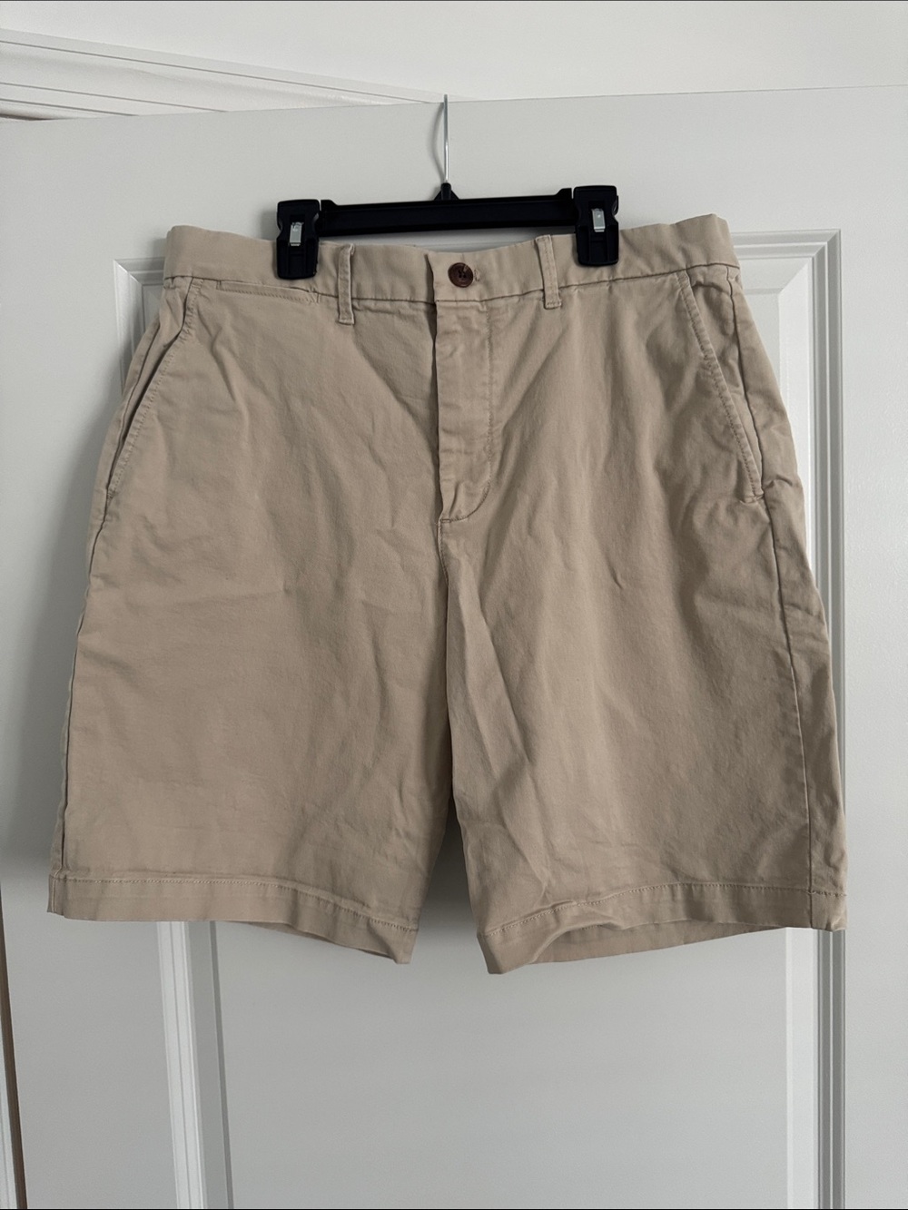 GAP Men's Khaki Shorts - Classic Flat Front